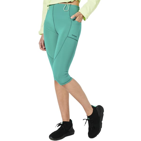 Superdry Run Cropped Tight Grönt XS Kvinna