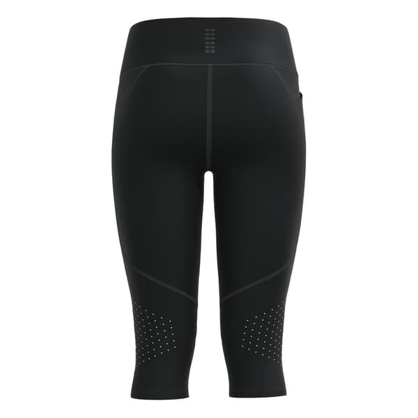 Under Armour Leggingsit Fly Fast 3.0 Speed Capri Musta M / Regular Nainen
