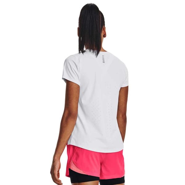 Under Armour Kortærmet T-shirt Iso-chill Laser Hvid M Kvinde