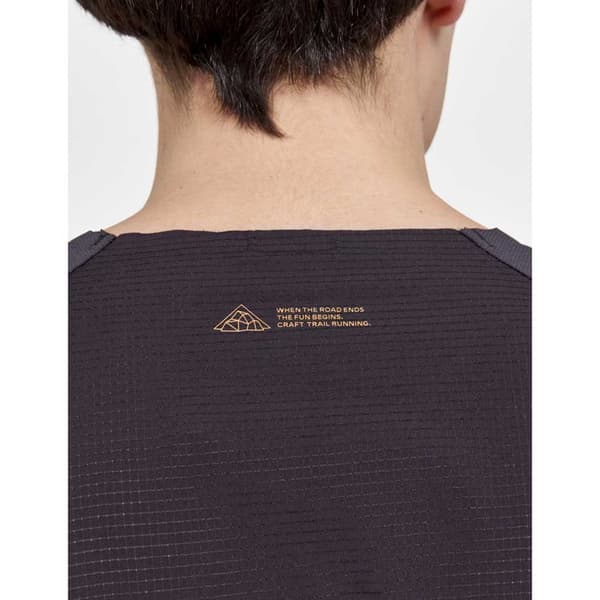 Craft Kortärmad T-shirt Pro Trail Grå M Man