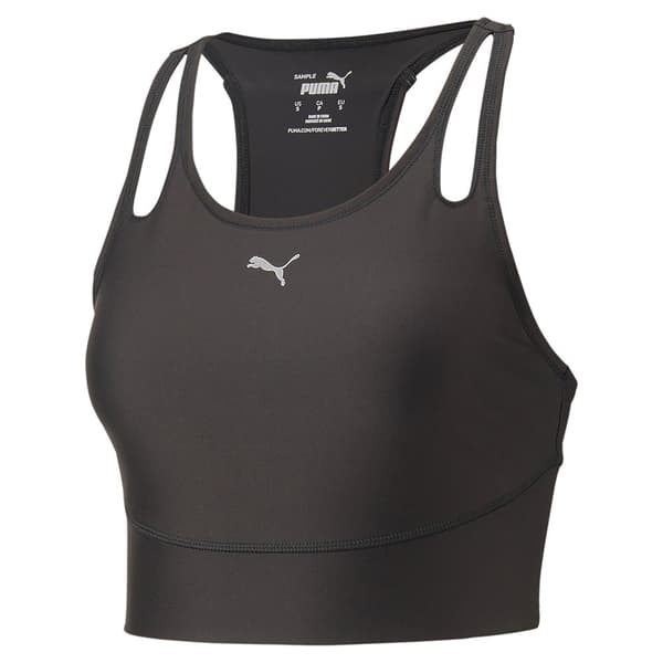 Puma Ärmlös T-shirt Run Ultraform Crop T Svart M Kvinna