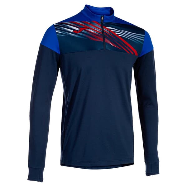 Joma Halv Lynlå Sweatshirt Elite X Blå S Mand