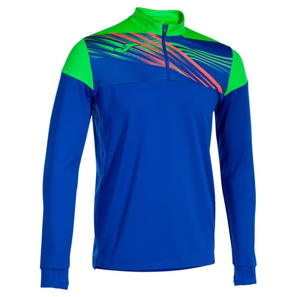 Joma Halv Lynlå Sweatshirt Elite X Grøn,Blå M Mand