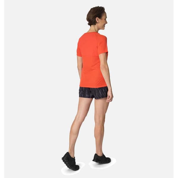 Odlo Kortärmad T-shirt Crew Essential Chill-te Orange S Kvinna