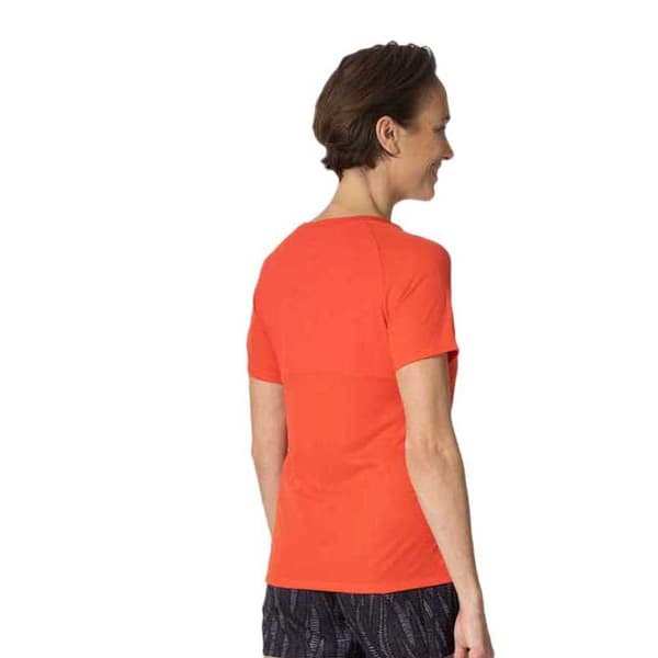 Odlo Kortärmad T-shirt Crew Essential Chill-te Orange S Kvinna