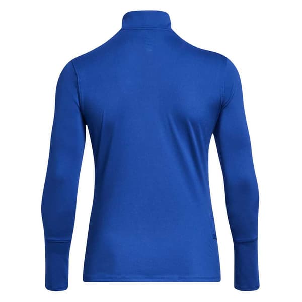 Under Armour T-shirt Med Halv Dragkedja Qualifier Run Blå XS Kvinna