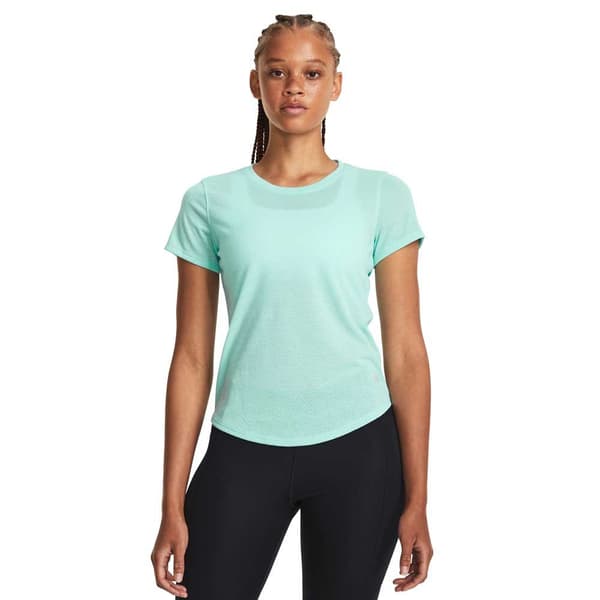 Under Armour Kortärmad T-shirt Streaker Grönt XS Kvinna