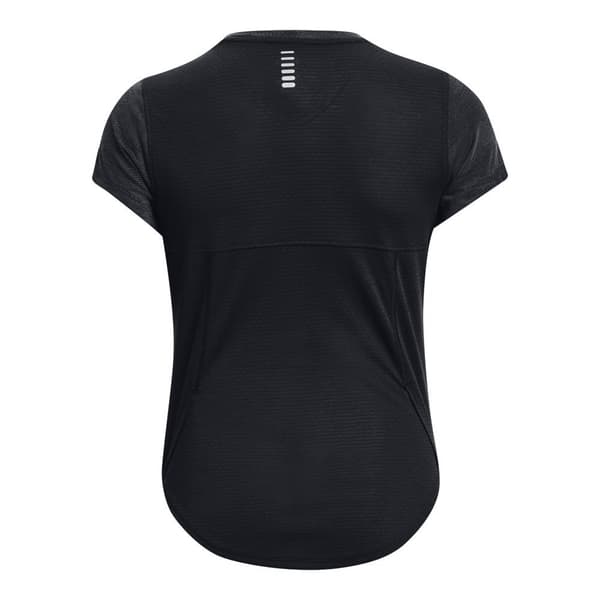 Under Armour Kortärmad T-shirt Streaker Speed Camo Svart M Kvinna