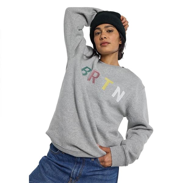 Burton Sweatshirt Brtn Crew Grå S Mand