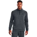 Miniatyrbillede 1 af 6: Under Armour Halv Lynlå Sweatshirt Armour Fleece Grå XS / Regular Mand