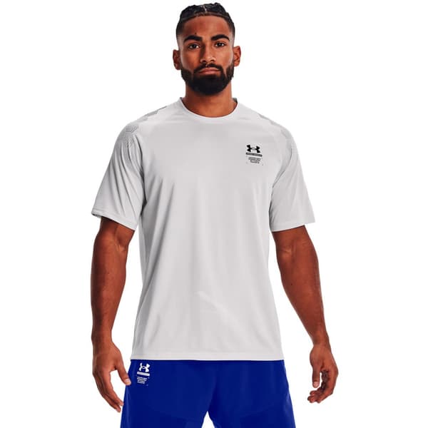 Under Armour Lyhythihainen T-paita Armourprint Valkoinen S Mies