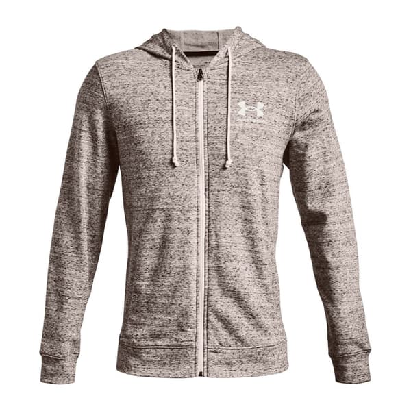 Under Armour Sweatshirt Med Fuld Lynlås Rival Terry Lc Grå XS Mand