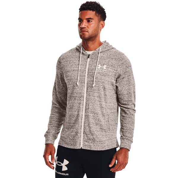 Under Armour Sweatshirt Med Fuld Lynlås Rival Terry Lc Grå XS Mand