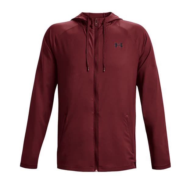 Under Armour Jakke Woven Perforated Windbreaker Rød S Mand