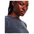 Miniatyrbild 5 av 6: Under Armour Kortärmad T-shirt Branded Logo Crop Grå XL Kvinna