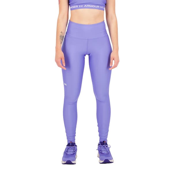 Under Armour Leggings Hög Midja Heatgear Armour No-slip Waistband Blå XL / Regular Kvinna