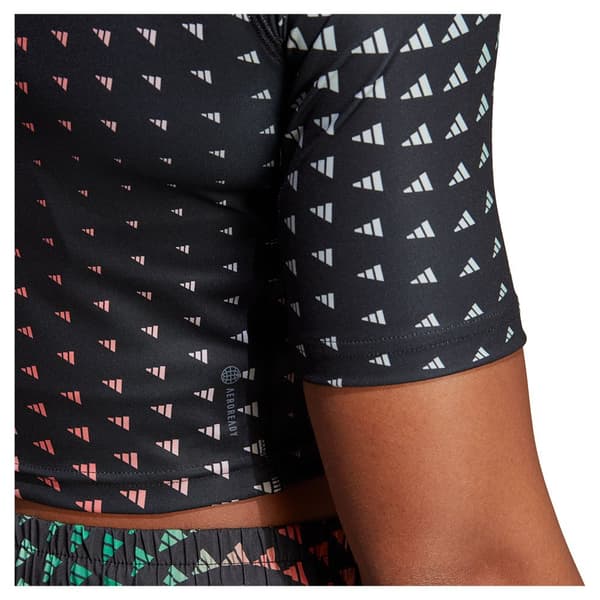 Adidas Kortærmet T-shirt Tr-es Bluv Sort L Kvinde