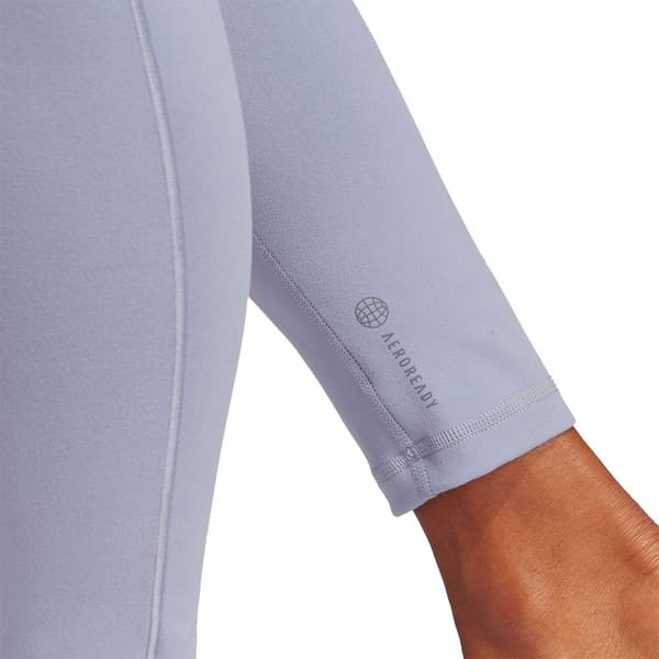 Adidas Leggingsit Yo Sto 7/8 Violetti L / Regular Nainen