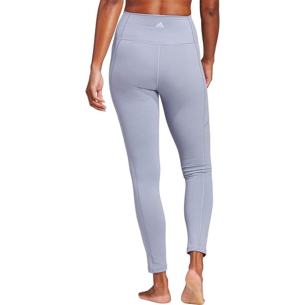 Adidas Leggingsit Yo Sto 7/8 Violetti L / Regular Nainen