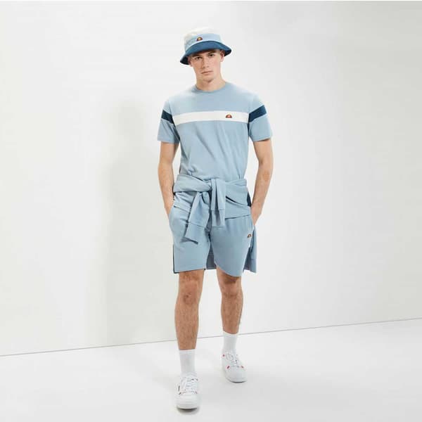 Ellesse Kortärmad T-shirt Caserio Blå S Man