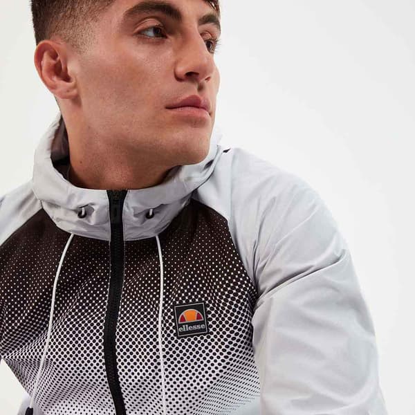 Ellesse Regnrock Victura Vit,Grå S Man