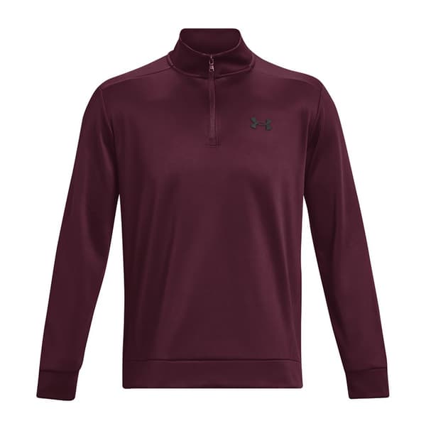 Under Armour Tröja Med Halv Dragkedja Fleece Röd XS / Regular Man