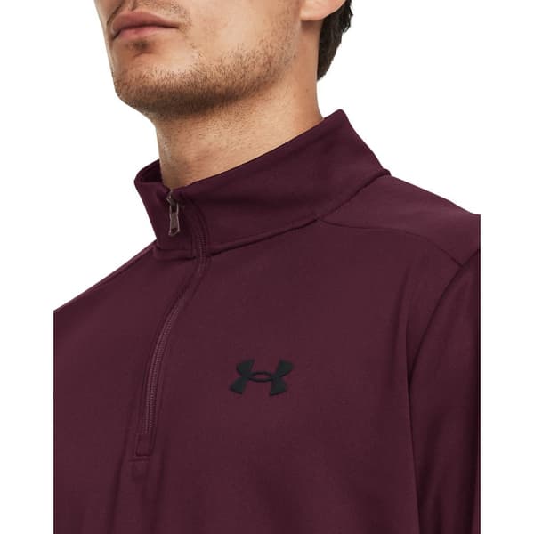 Under Armour Tröja Med Halv Dragkedja Fleece Röd XS / Regular Man