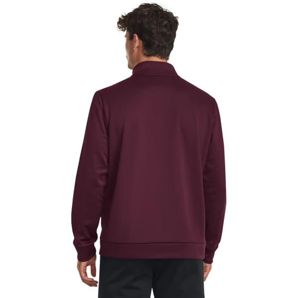 Under Armour Tröja Med Halv Dragkedja Fleece Röd XS / Regular Man