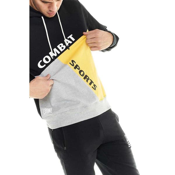 Leone Apparel Hættetrøje Active Sort M Mand