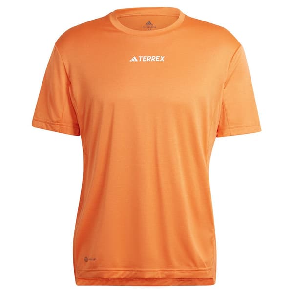 Adidas Kortärmad T-shirt Terrex Multi Orange L Man