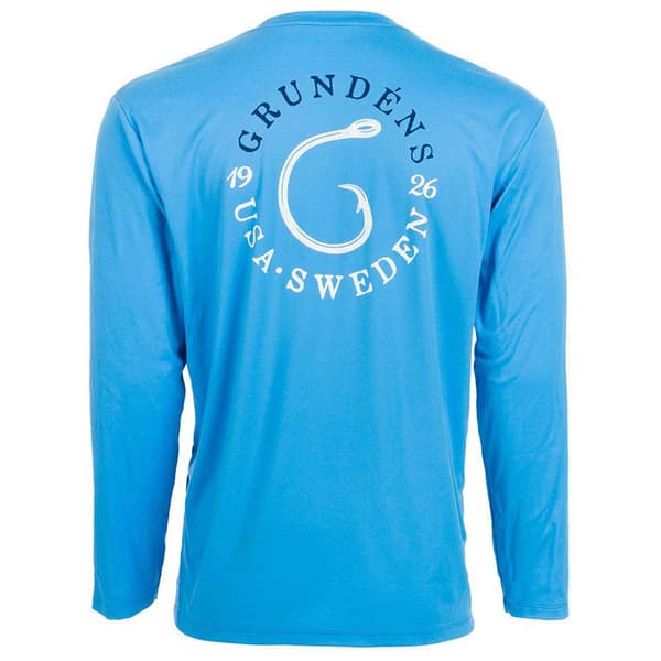 Grundens Langærmet T-shirt G-hook Blå M Mand