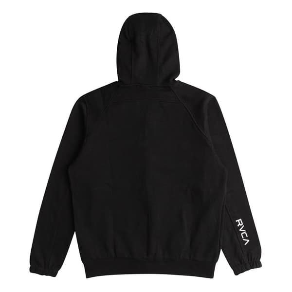 Rvca Sweatshirt Med Full Dragkedja Avyft00303 Svart M Man