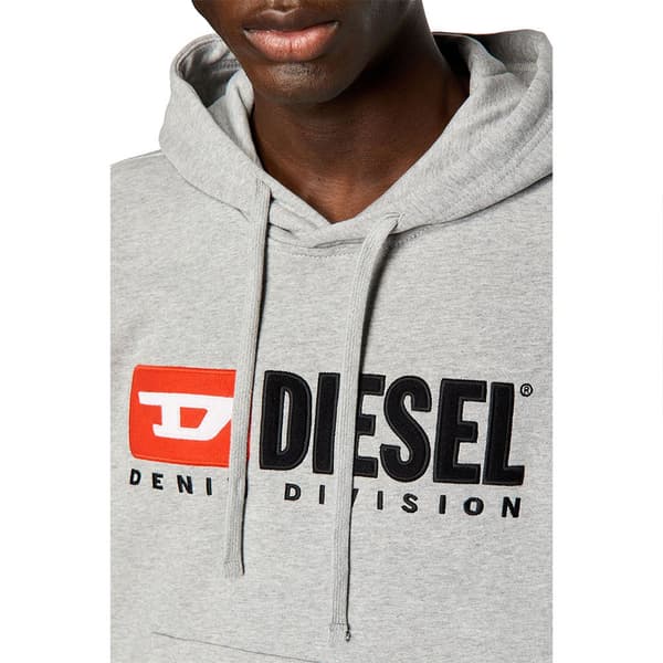 Diesel Luvtröja Ginn Grå M Man