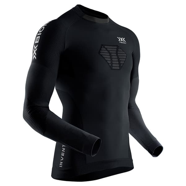 X-bionic Langærmet T-shirt Inven4.0 Run Speed Sort S Mand