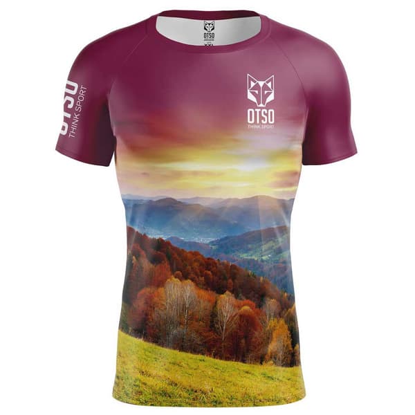 Otso Kortärmad T-shirt T-shirt Flerfärgad S Man