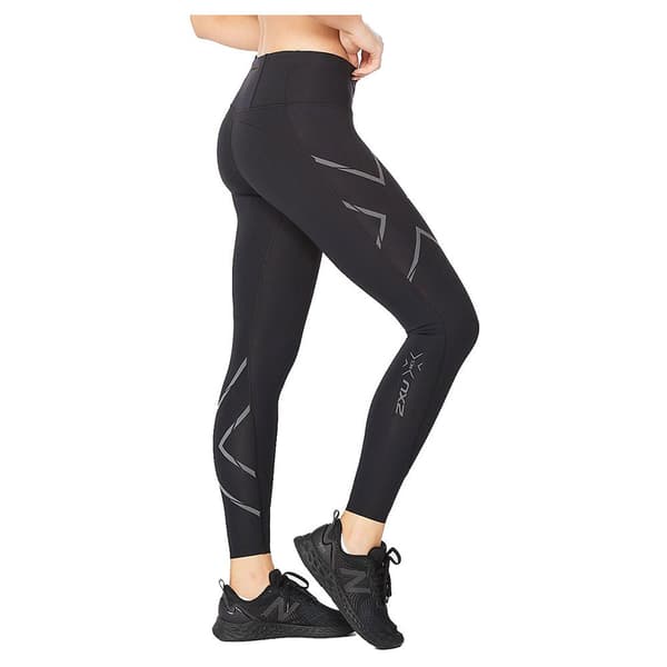 2xu Kompressionstights Light Speed Mid Rise Svart L / Regular Kvinna