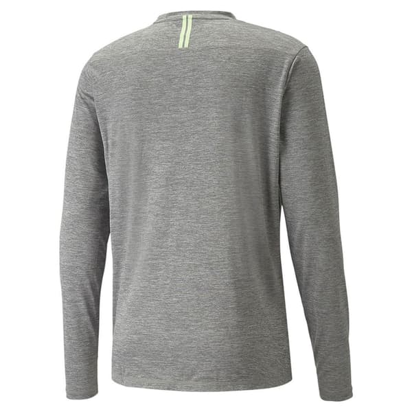 Puma Långärmad T-shirt Run Grå M Man
