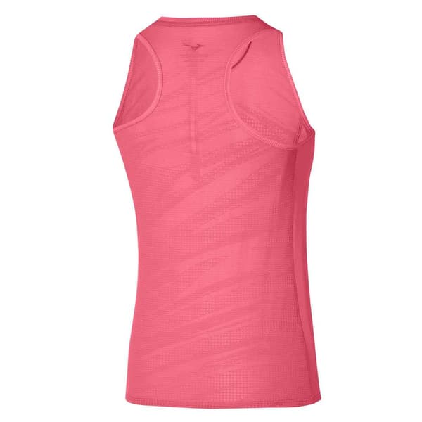 Mizuno Ärmlös T-shirt Aero Rosa M Kvinna