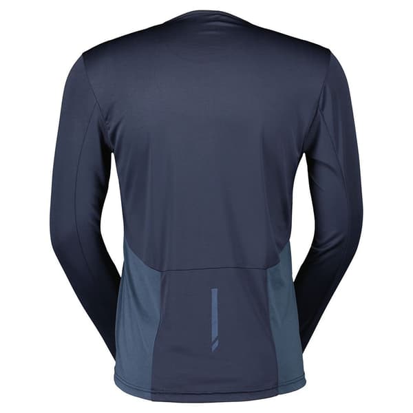 Scott Långärmad T-shirt Endurance Tech Blå M Man