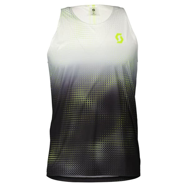 Scott Ärmlös T-shirt Rc Run Grönt,Vit L Man