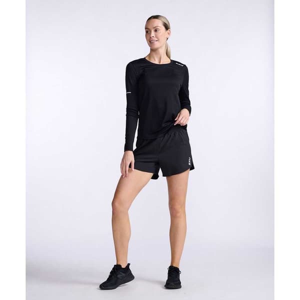 2xu Långärmad T-shirt Aero Svart L Kvinna