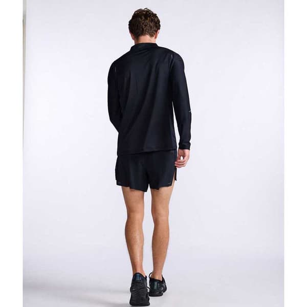 2xu Puolivetoketjullinen T-paita Light Speed Tech Musta S Mies