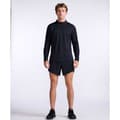 Miniatyrbild 6 av 10: 2xu T-shirt Med Halv Dragkedja Light Speed Tech Svart M Man