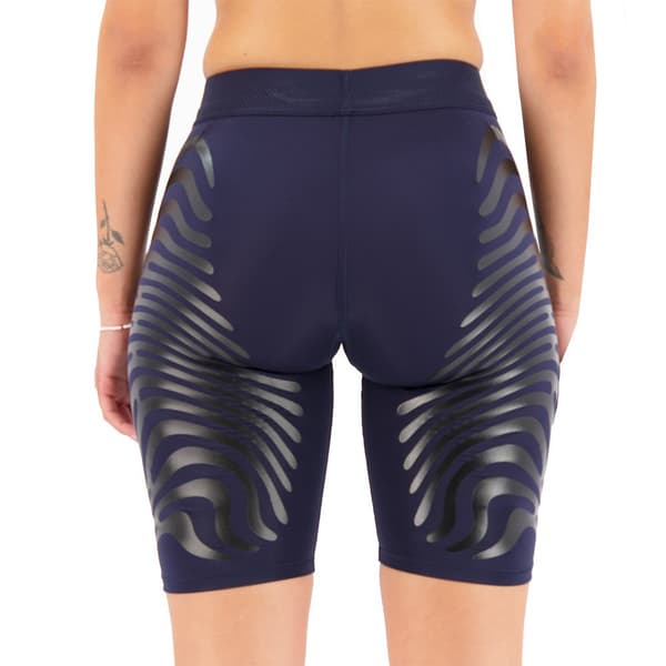 Adidas Kort Strumpbyxor Adizero Control Blå M Kvinna