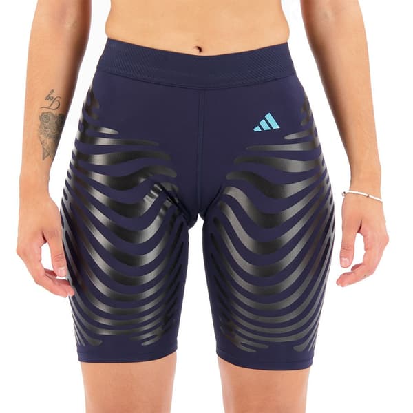 Adidas Lyhyet Leggingsit Adizero Control Sininen M Nainen