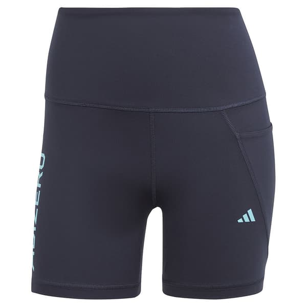 Adidas Lyhyet Leggingsit Adizero Lite Sininen L Nainen