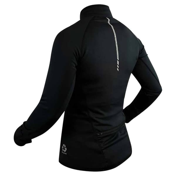 Raidlight Langærmet T-shirt Wintertrail Sort S Kvinde