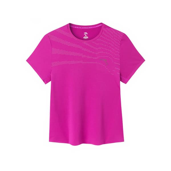 Anta Kortärmad T-shirt Running Rosa M Kvinna
