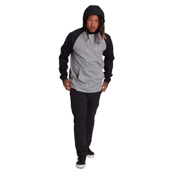 Burton Luvtröja Crown Weatherproof Svart,Grå M Man