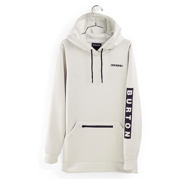 Burton Pitkä Full Zip -huppari Oak Valkoinen XS Nainen